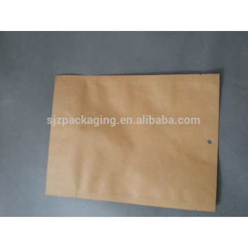 Food Grade Aluminum Foil Side Gusset Kraft Paper Bag